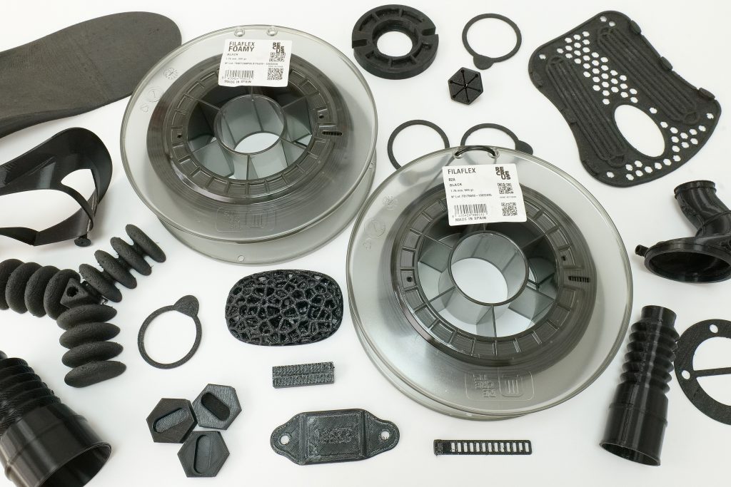 Filaflex 82A and Foamy tested by 3D Printing Industry: real-world precision and flexibility