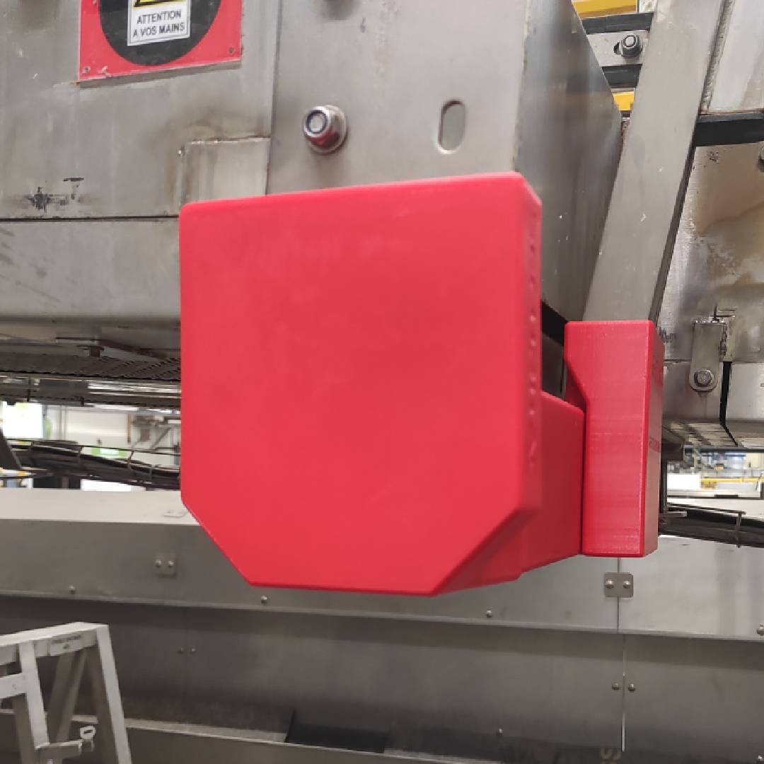 Protective factory components 3D printed with Filaflex by G-Tac Defense/Industry