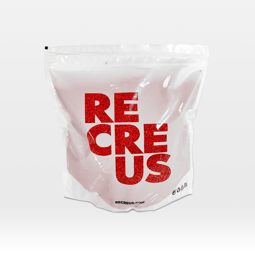 Filaflex 95 Foamy Pellet Red-1 KG-- Recreus