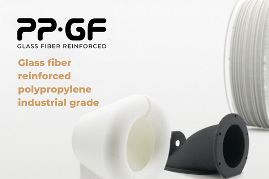 Nouveau filament de polypropylène avec fibre de verre