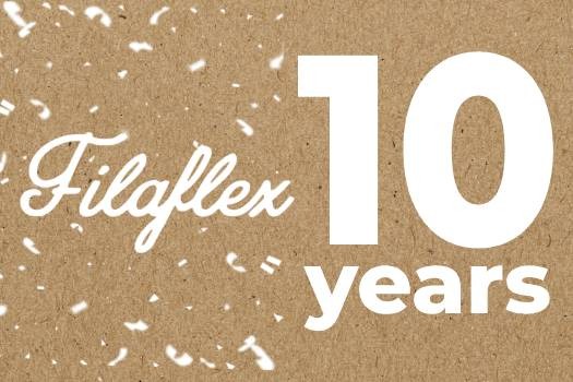 10 Jahre Filaflex! Feiern Sie mit uns sein 10-jähriges Jubiläum