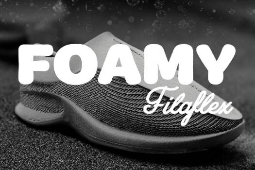 Discover Filaflex FOAMY, the innovative filament that is transforming additive footwear manufacturing